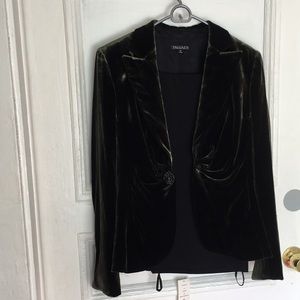 NWT Tahari elegant evening velvet pantsuit
